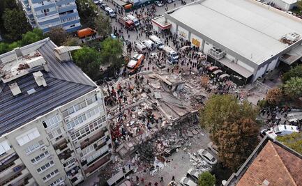 Las fotos del terremoto que sacudió Grecia y Turquía