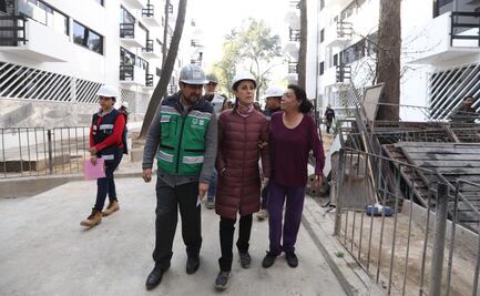 Finalización de reconstrucción en Multifamiliar, con atraso de un mes: Sheinbaum