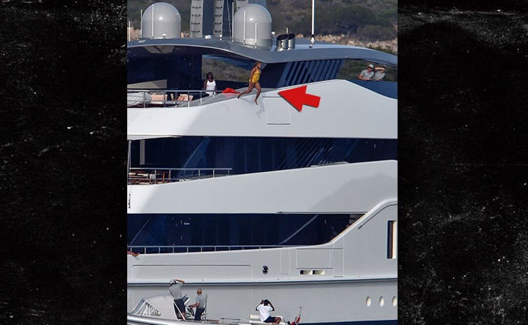 Beyoncé está de vacaciones en Cerdeña  FOTO: TOMADA DE TMZ