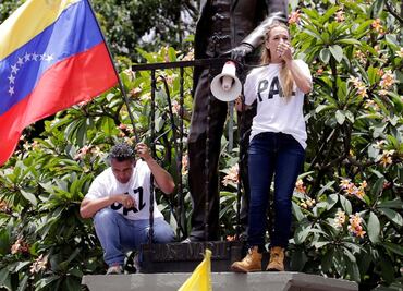 Impiden a Tintori protestar en sede del Poder Electoral de Venezuela