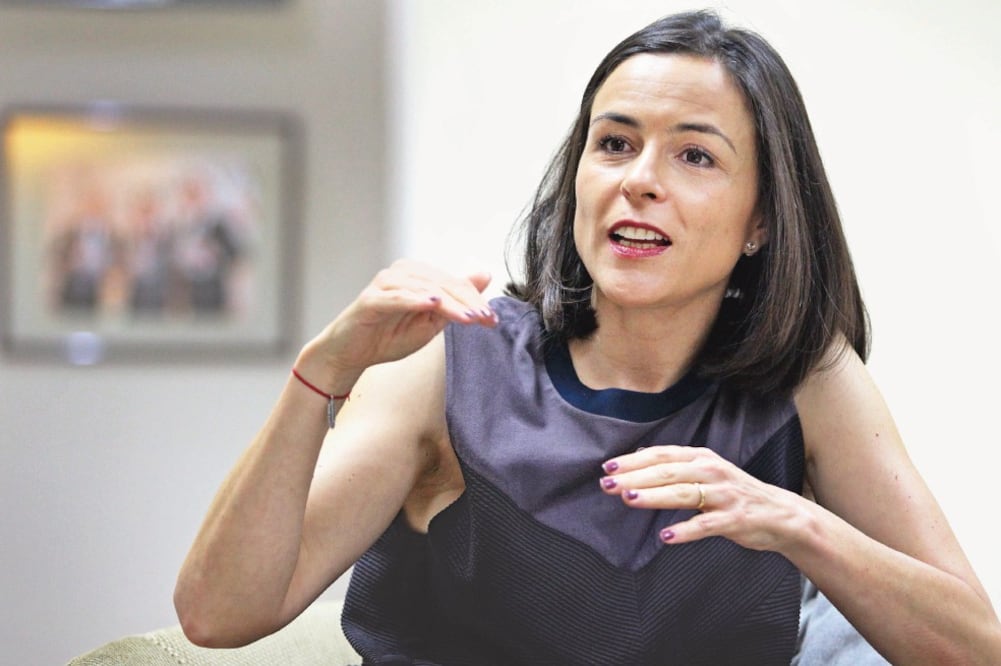 Alejandra Palacios dijo que si alguien tiene evidencia de que hay conflictos de interés en Cofece, puede presentar una denuncia y se debe cumplir la ley. Foto: ARCHIVO EL UNIVERSAL