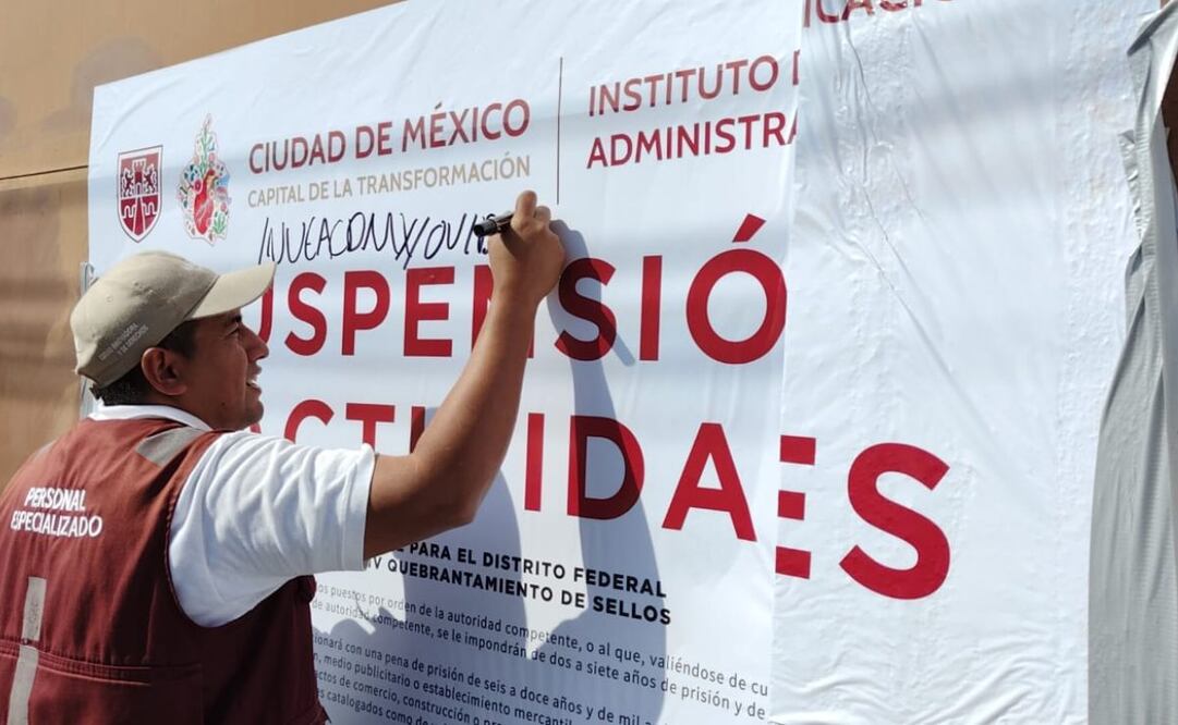 Autoridades capitalinas evitan que se realice fiesta clandestina en Cuauhtémoc. Foto: Especial.