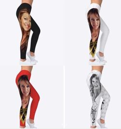 Conoce los leggings con el rostro de Jenni Rivera