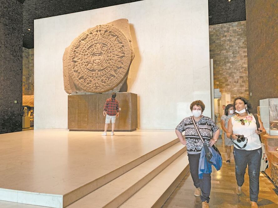 El Museo Nacional de Antopología es uno de los recintos que más público recibe en la Ciudad de México.  Archivo EL UNIVERSAL