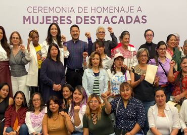 Gobierno de la CDMX rinde homenaje a mujeres destacadas en defensa de los derechos feministas