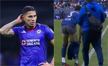 Carlos Salcedo se desviste en pleno partido entre Puebla y Cruz Azul