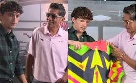 Jorge Campos se luce con regalo para Tom Holland, protagonista de Spider-Man