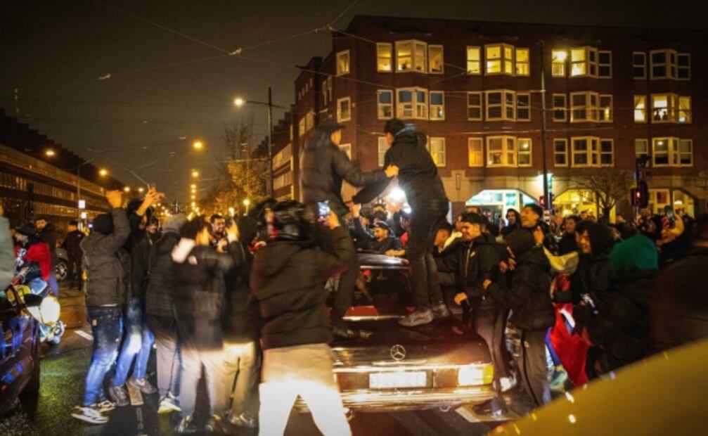 Reportan vandalismo en Bruselas tras victoria de Marruecos sobre Bélgica en Mundial de Qatar