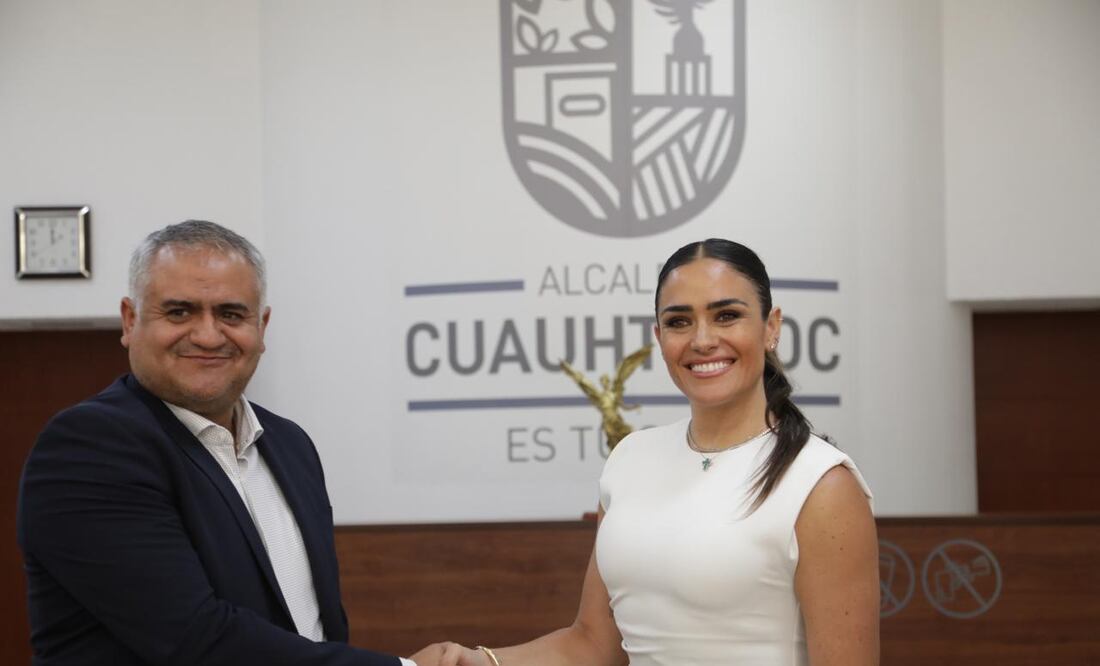 Alessandra Rojo de la Vega tuvo una primera reunión informal para empezar los trabajos de transición en la alcaldía. (Foto: especial)