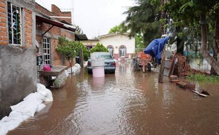 Lluvias en Guanajuato dejan inundaciones y daños en 4 municipios; inician trabajos de limpieza