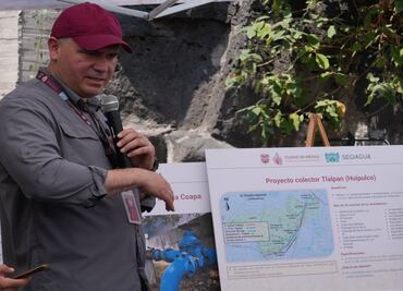 Obra hidráulica estratégica en Coyoacán; construirán colector pluvial Tlalpan-Huipulco