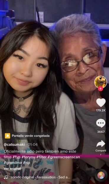 Conmueve filtro en TikTok para tomarte fotos con tus familiares fallecidos