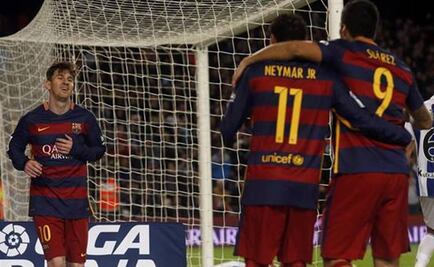 Messi celebra sus 600 partidos oficiales con gol 