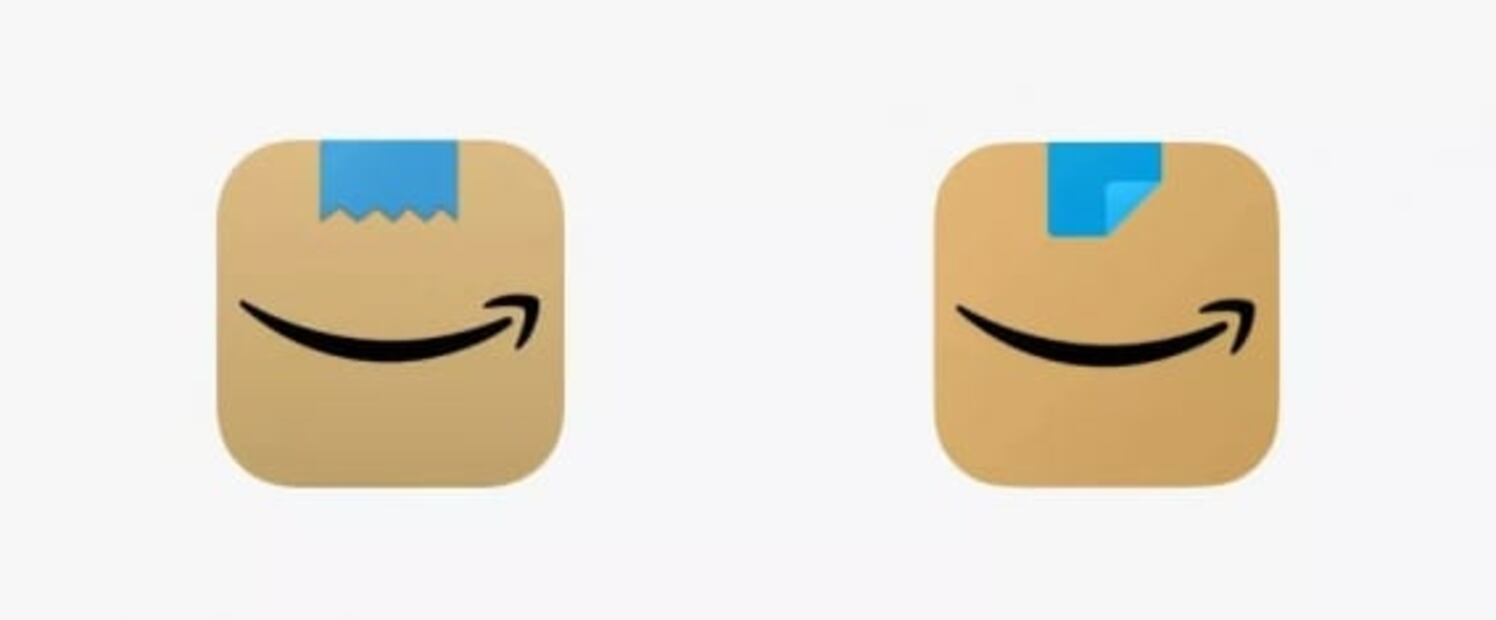 Amazon cambia su logo para que no lo confundan con Hitler