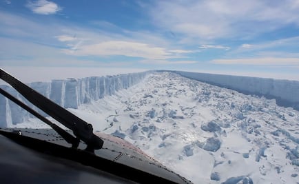 Así se ve en Google Maps el iceberg más grande de la historia