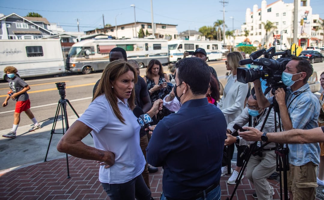 Caitlyn Jenner se lanza a gobernar California. Foto: AFP