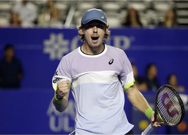 Alex de Miñaur eliminó a Holger Rune y es la gran revelación del Abierto Mexicano de Tenis