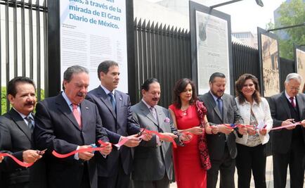 Inauguran exposición de portadas de EL UNIVERSAL en el Senado