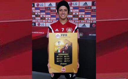 "Chicharito" wins a FIFA Ultimate spot