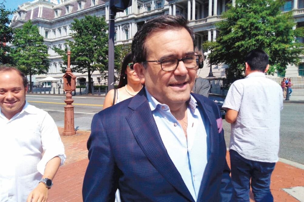 Ildefonso Guajardo, secretario de Economía, dijo que se puede estar en “la s últimas horas” de la renegociación de temas bilaterales con Estados Unidos (ALINA DIESTE AFP)