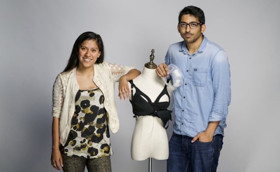 Los desarrolladores Adriana C. Vázquez Ortiz y Sujay Sureshs  Foto: MIT / LiLu