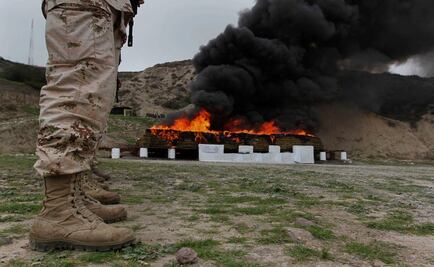 PGR incinera más de dos toneladas de droga en Jalisco