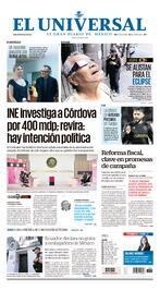 Portada impresa del 05 de abril del 2024