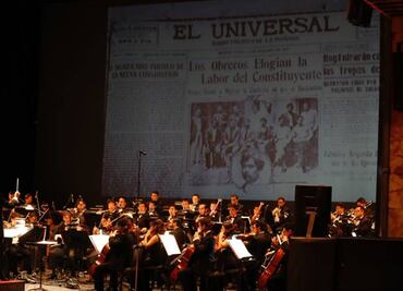 EL UNIVERSAL festeja centenario con concierto en Bellas Artes