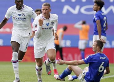 Chelsea vence al Leicester y pasa a semifinales de la Copa inglesa