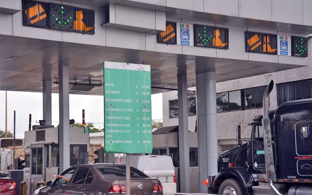 Aumenta el costo de las carreteras en México