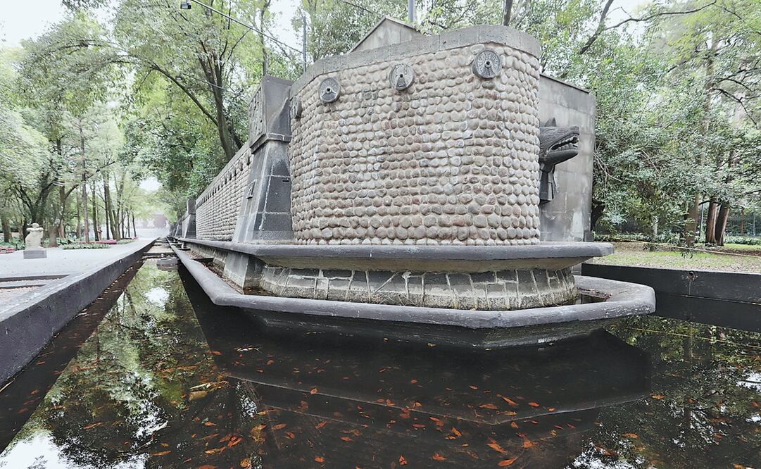 En la foto, la fuente de Netzahuácoyotl, en Chapultepec. Foto: Berenice Fregoso, archivo El Universal