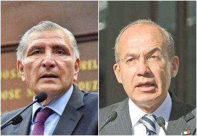 Adán Augusto López dice que sí hay denuncia contra Calderón en La Haya por el operativo "Rápido y Furioso" 