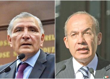 Adán Augusto López dice que sí hay denuncia contra Calderón en La Haya por el operativo "Rápido y Furioso"