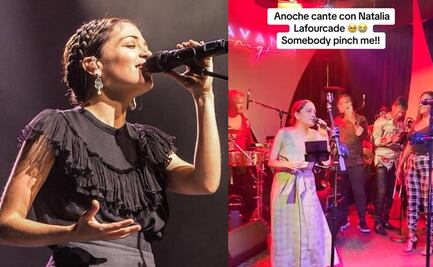 TikTok: Natalia Lafourcade sorprende a cantante de covers en Houston