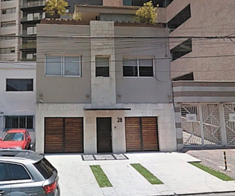 Uno de los inmuebles está ubicado en Lord Byron número 28, en Polanco. Foto: ARCHIVO EL UNIVERSAL