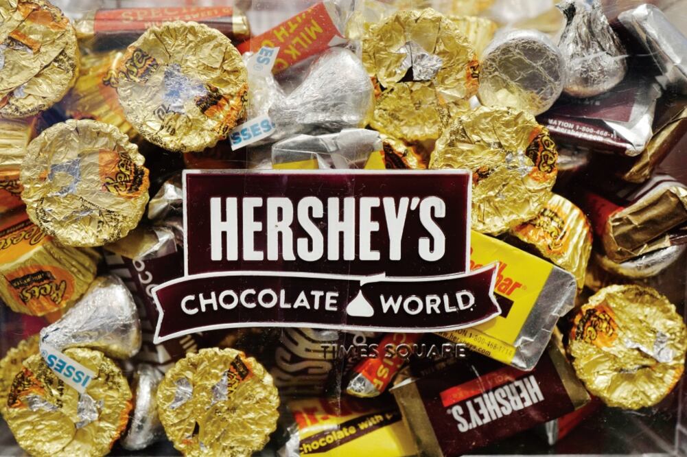Par ticipación. Hershey cuenta con 14.5% de los 18 mil 400 millones de pesos en ventas de chocolate a escala nacional. FOTO: ARCHIVO EL UNIVERSAL