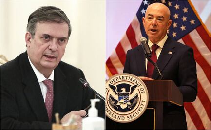Ebrard y Mayorkas hablan sobre migración y el flujo comercial en frontera México-EU