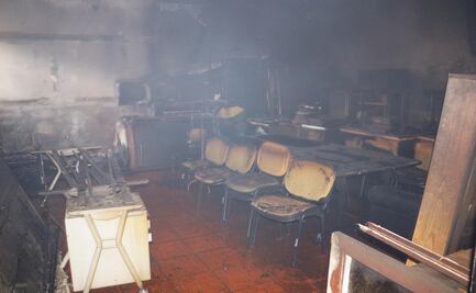 Sujetos incendian oficinas del PRI en Oaxaca; fiscalía investiga