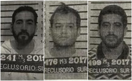 Se fugan 3 reos del Reclusorio Sur; iban a extraditarlos a EU