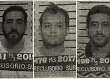 Se fugan 3 reos del Reclusorio Sur; iban a extraditarlos a EU