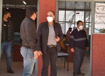 Por temor a brote de Covid-19 cambian mesa receptora de consulta popular en Hidalgo