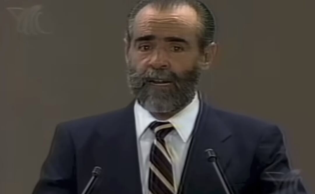 Diego Fernández de Cevallos en el debate presidencial de 1994. Foto: Especial