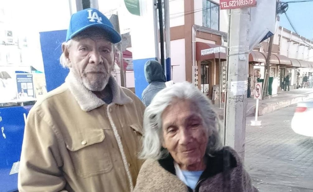 Abandonan a pareja de adultos mayores en Guaymas, Sonora (19/01/2026). Foto: Especial
