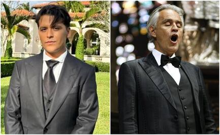Christian Nodal agradece ser parte del homenaje musical a Andrea Bocelli 