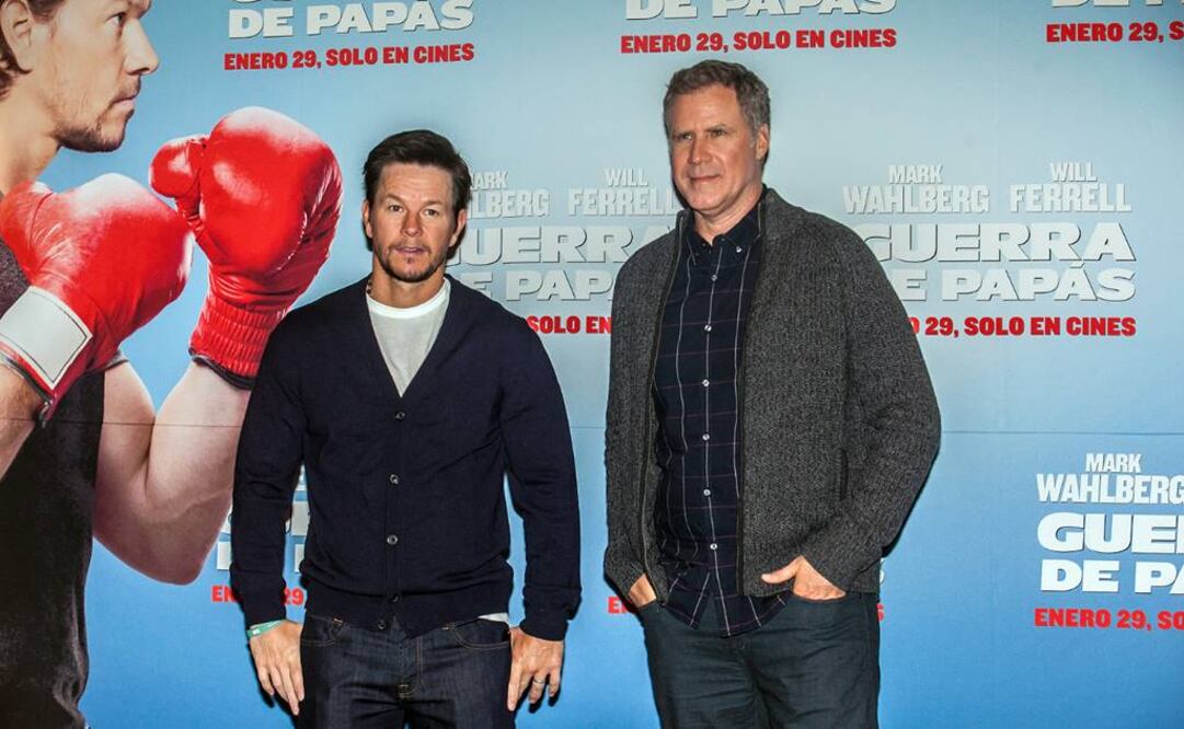 Ferrell y Wahlberg están en México para promocionar la cinta "Guerra de papás". (FOTO: Yadín Xolalpa / EL UNIVERSAL)