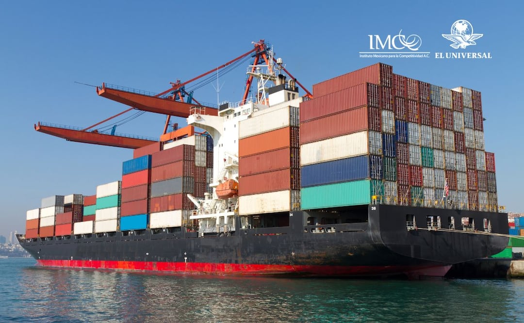 Importaciones de México a EU pagan 3.7% de arancel gracias a T-MEC. Foto: Especial