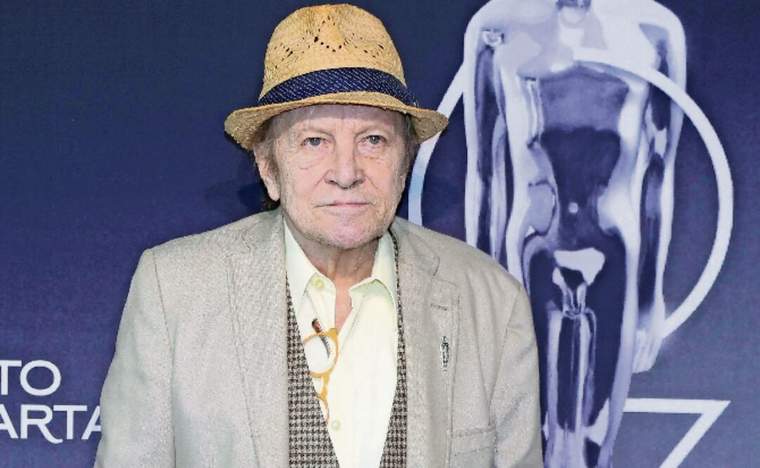 Juan Carlos Colombo se mantiene activo con la serie, la telenovela Doménika Montero y la ilusión de su candidatura a un premio Ariel. Foto: Clasos