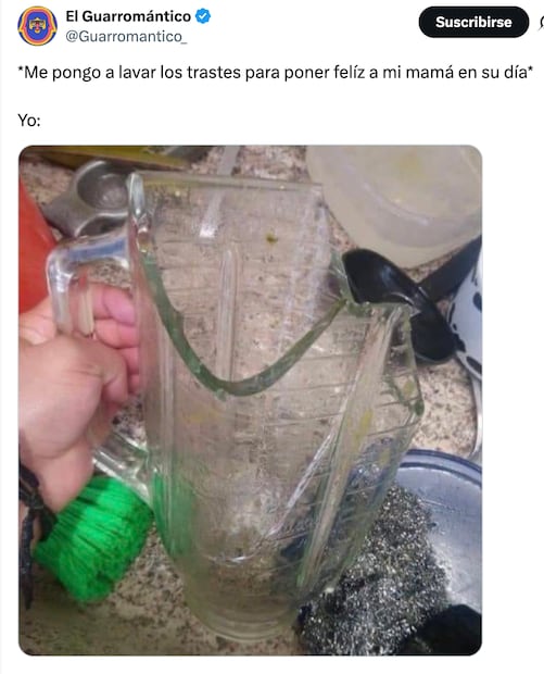 Memes del Día de las Madres en México. Foto: X
