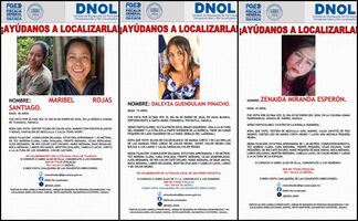 Suman seis mujeres desaparecidas en Oaxaca en lo que va de enero; dos son menores de edad