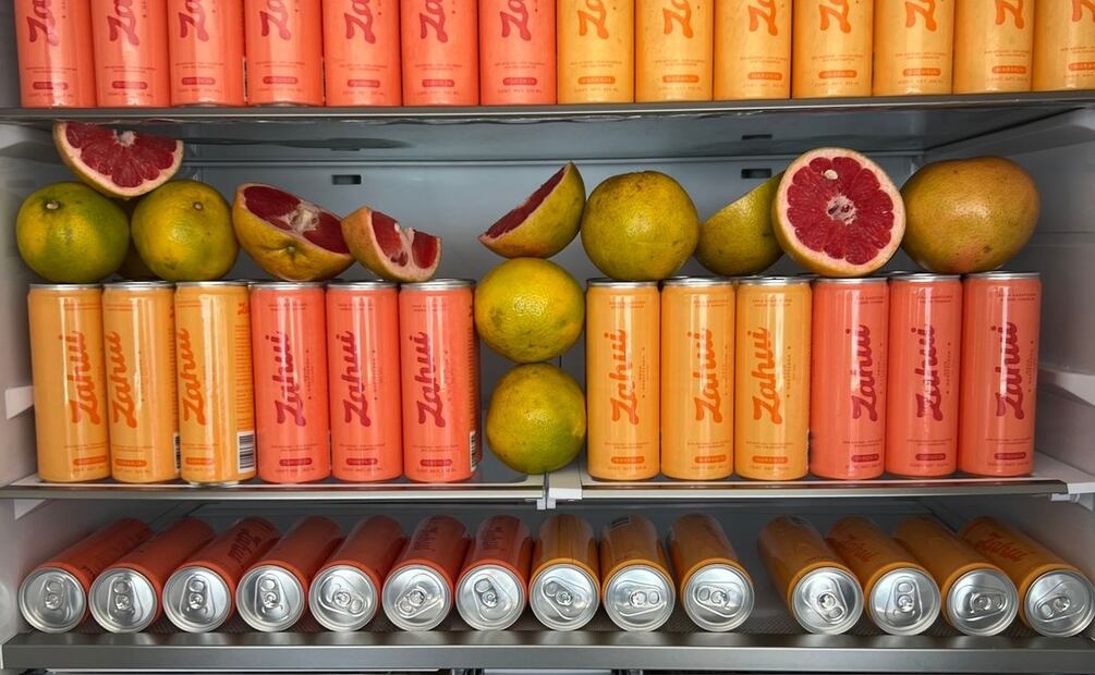 ZAHUI, la nueva bebida gasificada sabor naranja y toronja libre de sellos. Foto: cortesía.